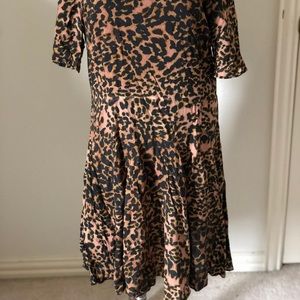 Leopard print dress